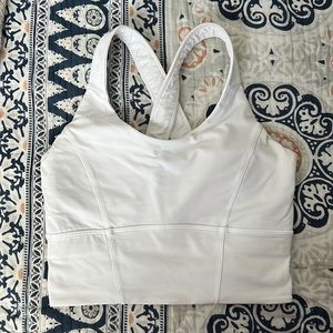 Lululemon long line sports bra.